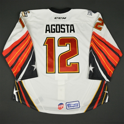 Justin Agosta - 2017 CCM/ECHL All-Star Classic - ECHL All-Stars - Game-Worn Autographed Jersey - 1st Half Only