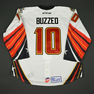 Justin Buzzeo  - 2017 CCM/ECHL All-Star Classic - ECHL All-Stars - Game-Worn Autographed Jersey - 1st Half Only