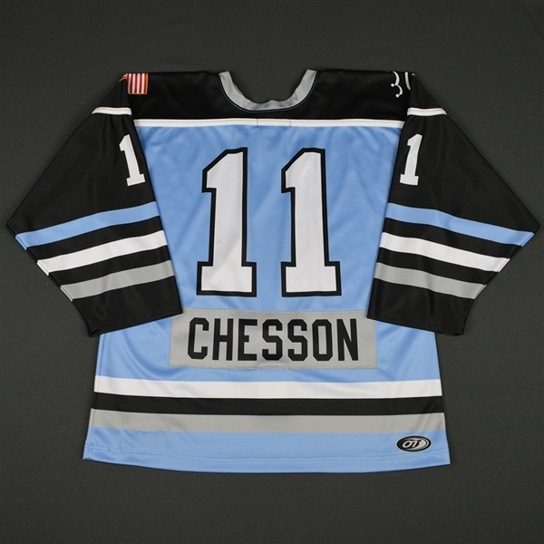 Lisa Chesson - Buffalo Beauts - 2016-17 NWHL Game-Worn Preseason Jersey
