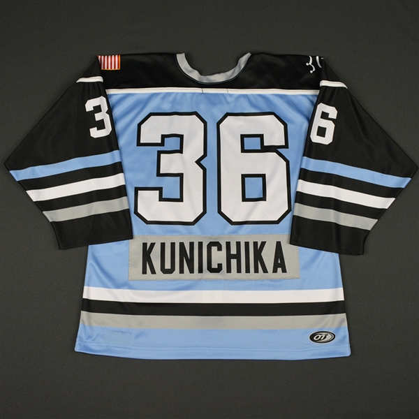 Kourtney Kunichika - Buffalo Beauts - 2016-17 NWHL Game-Worn Preseason Jersey
