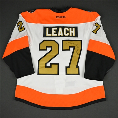 Reggie Leach - Philadelphia Flyers - 50th Anniversary Alumni Game - Game-Worn Autographed Jersey 