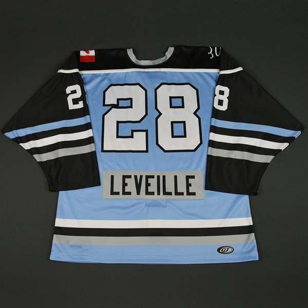 Amanda Leveille - Buffalo Beauts - 2016-17 NWHL Game-Worn Preseason Jersey