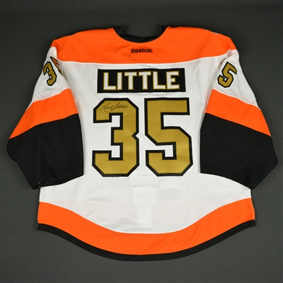 Neil Little - Philadelphia Flyers - 50th Anniversary Alumni Game - Game-Worn Autographed Jersey 