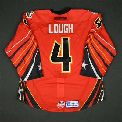 Kevin Lough - 2017 CCM/ECHL All-Star Classic - Adirondack Thunder - Game-Worn Autographed Jersey - 1st Half Only