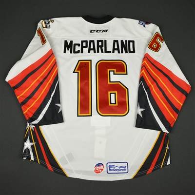 Steven McParland - 2017 CCM/ECHL All-Star Classic - ECHL All-Stars - Game-Worn Autographed Jersey - 1st Half Only