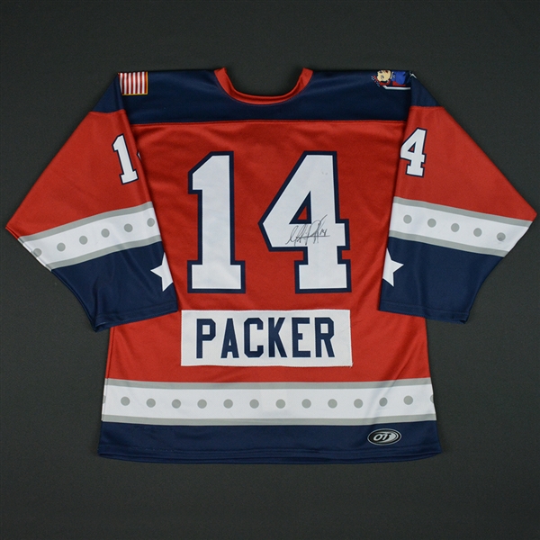 Madison Packer - New York Riveters - 2016-17 NWHL Game-Worn Preseason Autographed Jersey w/A