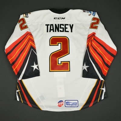 Kevin Tansey - 2017 CCM/ECHL All-Star Classic - ECHL All-Stars - Game-Worn Autographed Jersey - 1st Half Only