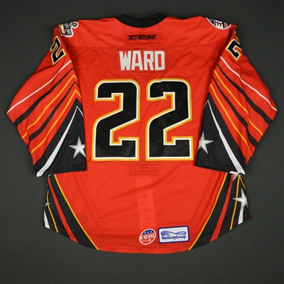 Brian Ward - 2017 CCM/ECHL All-Star Classic - Adirondack Thunder - Game-Worn Autographed Jersey - 1st Half Only