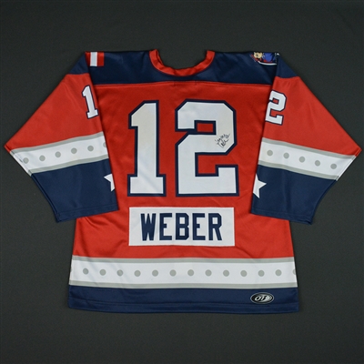 Janine Webber - New York Riveters - 2016-17 NWHL Game-Worn Preseason Autographed Jersey