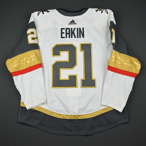 Cody Eakin - Vegas Golden Knights - 2017-18 First Game in Golden Knights History - Game-Worn Jersey - 1st & 2nd Period only