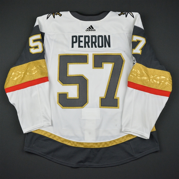 David Perron - Vegas Golden Knights - 2017-18 First Game in Golden Knights History - Game-Worn Jersey w/A - 1st & 2nd Period Only