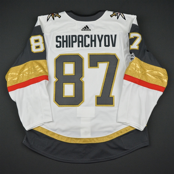 Vadim Shipachyov - Vegas Golden Knights - 2017-18 First Game in Golden Knights History - Game-Issued Jersey - 1st & 2nd Period Only