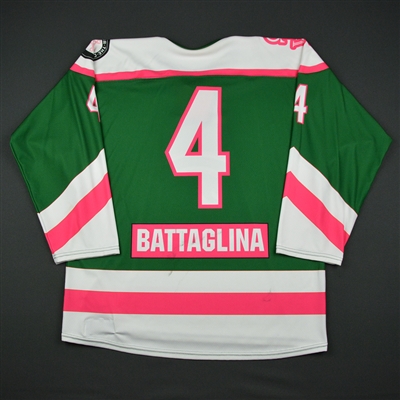 Anya Battaglina - Connecticut Whale - Game-Worn Strides For The Cure Jersey - Feb. 24, 2017