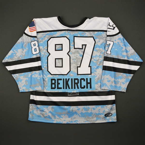 Morgan Beikirich - Buffalo Beauts - Game-Issued Strides For The Cure Jersey - 2016-17 Season
