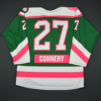 Nicole Connery - Connecticut Whale - Game-Worn Strides For The Cure Jersey - Feb. 24, 2017