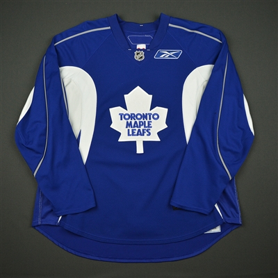 Boyd Devereaux - Toronto Maple Leafs - 2008-09 Practice-Worn Jersey  