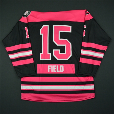Emily Field - Boston Pride - Game-Worn Strides For The Cure Jersey - Dec. 3, 2016