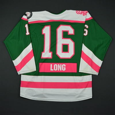 Micaela Long - Connecticut Whale - Game-Worn Strides For The Cure Jersey - Feb. 24, 2017