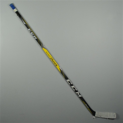 Connor McDavid - Edm. Oilers - Game-Used CCM Stick - PHOTO-MATCHED to April 16, 2017 vs. San Jose Sharks