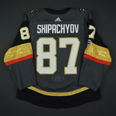 Vadim Shipachyov - Vegas Golden Knights - 2017-18 Inaugural Game at T-Mobile Arena - Game-Issued Jersey - 1st Period Only