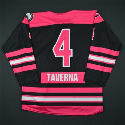 Maggie Taverna - Boston Pride - Game-Issued Strides For The Cure Jersey - Dec. 3, 2016
