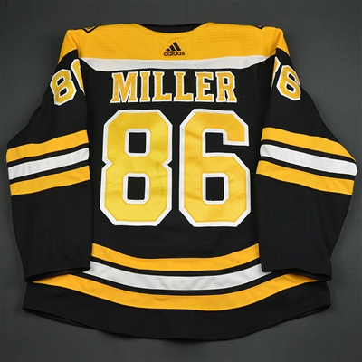Kevan Miller - Boston Bruins - 2018 Willie ORee 60th Anny. Patch Game-Worn Jersey 