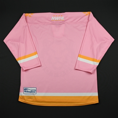 Blank - Boston Pride - Game-Issued  Strides for the Cure Jersey - Feb. 2, 2018