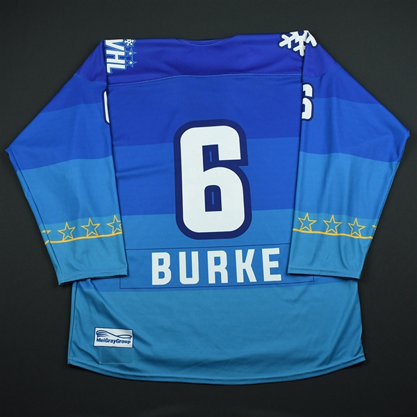 Courtney Burke - 2018 NWHL All-Star Game - Game-Worn Team Ott Jersey