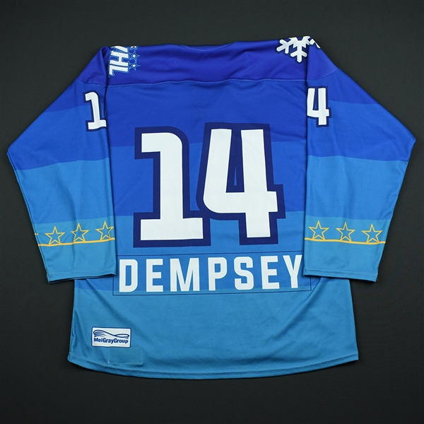 Jillian Dempsey - 2018 NWHL All-Star Game - Game-Worn Team Ott Jersey
