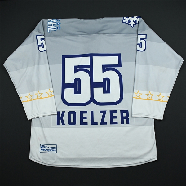 Kelsey Koelzer - 2018 NWHL All-Star Game - Game-Worn Team Leveille Jersey