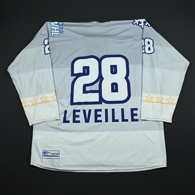 Amanda Leveille - 2018 NWHL All-Star Game - Game-Worn Team Leveille Jersey w/C
