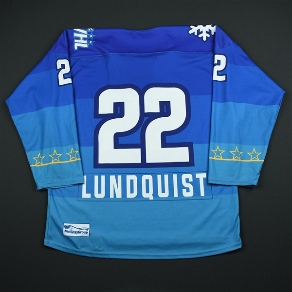 Sadie Lundquist - 2018 NWHL All-Star Game - Game-Worn Team Ott Jersey