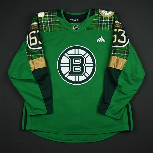bruins st patty's day jersey