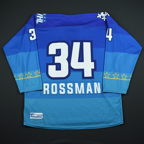 Sydney Rossman - 2018 NWHL All-Star Game - Game-Worn Team Ott Jersey
