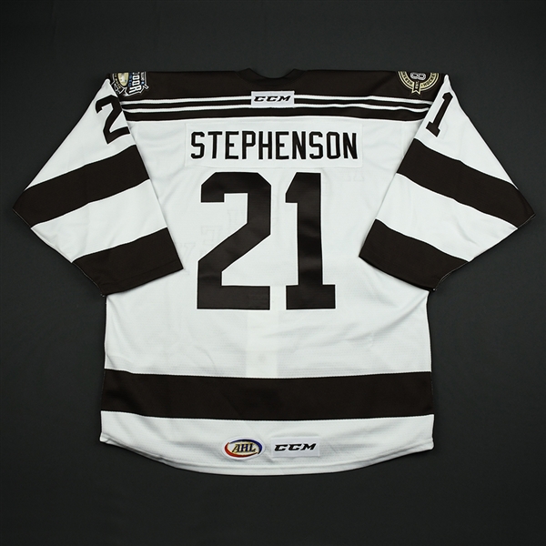 Chandler Stephenson - Hershey Bears - 2018 Capital BlueCross Outdoor Classic Game-Issued Jersey
