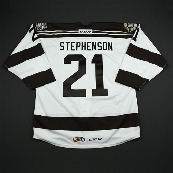 Chandler Stephenson - Hershey Bears - 2018 Capital BlueCross Outdoor Classic Game-Issued Jersey