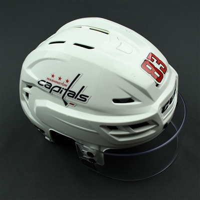 Jay Beagle - Washington Capitals - 2017-18 Game-Worn Helmet