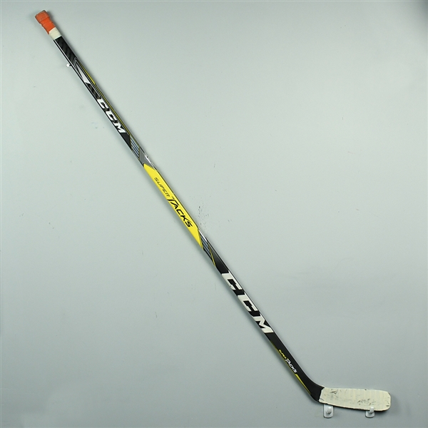 Connor McDavid - Edm. Oilers - Game-Used CCM Stick - April 5, 2018 vs. Vegas Golden Knights - PHOTO-MATCHED