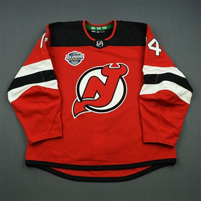 Yegor Yakovlev - New Jersey Devils - 2018 NHL Global Series - Game-Issued Jersey