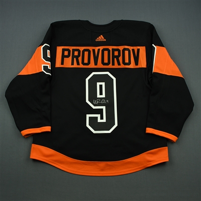 Ivan Provorov - Philadelphia Flyers - 42nd Flyers Wives Carnival - Event-Worn Autographed Jersey