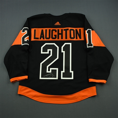 Scott Laughton - Philadelphia Flyers - 42nd Flyers Wives Carnival - Event-Worn Autographed Jersey