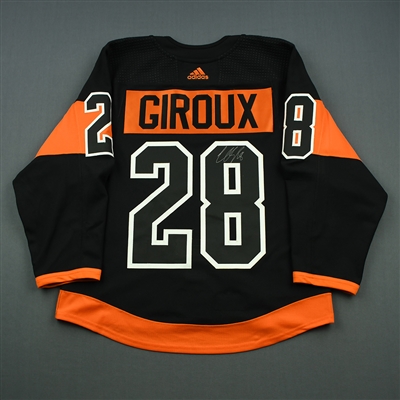 Claude Giroux - Philadelphia Flyers - 42nd Flyers Wives Carnival - Event-Worn Autographed Jersey w/C