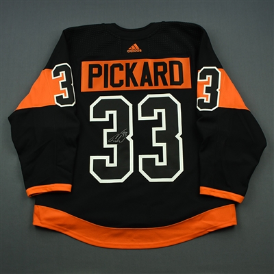Clavin Pickard - Philadelphia Flyers - 42nd Flyers Wives Carnival - Event-Worn Autographed Jersey