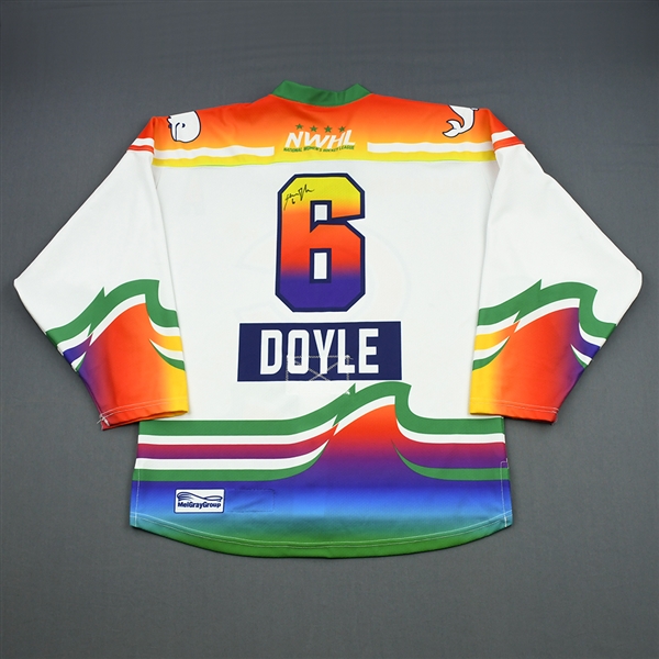 Shannon Doyle - Connecticut Whale - Game-Worn You Can Play Autographed Jersey w/A - Feb. 25, 2019