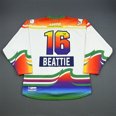 Hanna Beattie - Connecticut Whale - Game-Worn You Can Play Autographed Jersey - Feb. 25, 2019