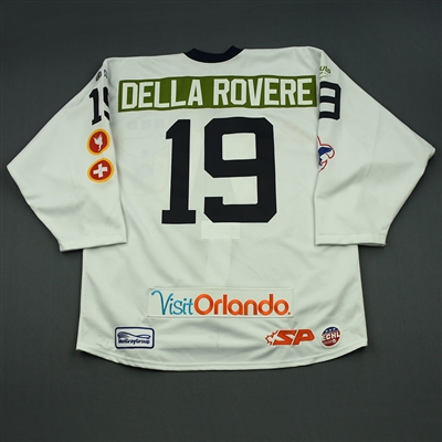 Stefan Della Rovere - 2014-15 Orlando Solar Bears - Scout - Game-Worn Jersey 