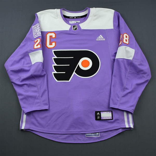 claude giroux jersey with c