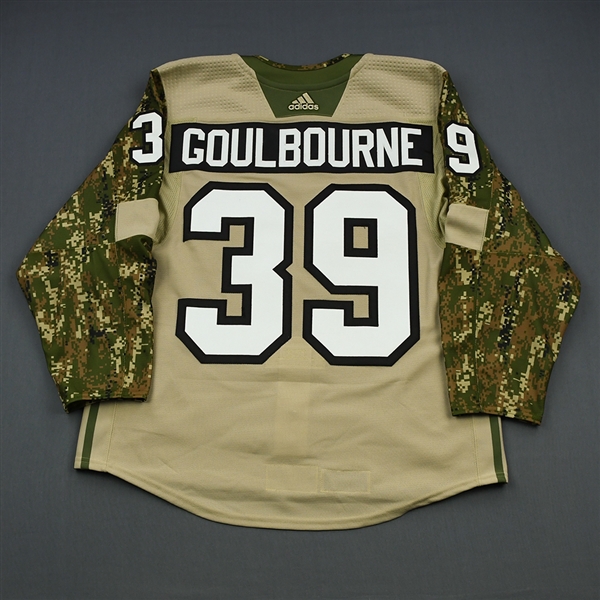 Tyrell Goulbourne - Philadelphia Flyers - 2018 Military Appreciation Night - Warmup-Issued Jersey