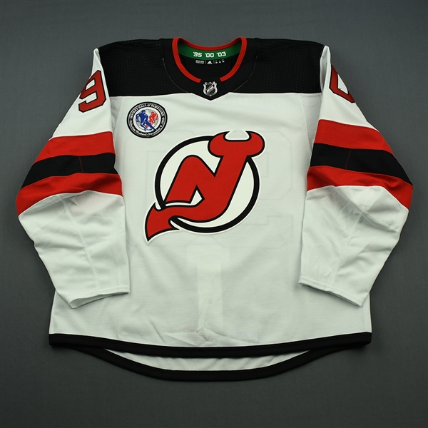 Marcus Johansson - New Jersey Devils - 2018 Hockey Hall of Fame Game - Game-Worn Jersey - November 9