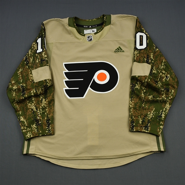 chicago blackhawks camouflage jersey auction